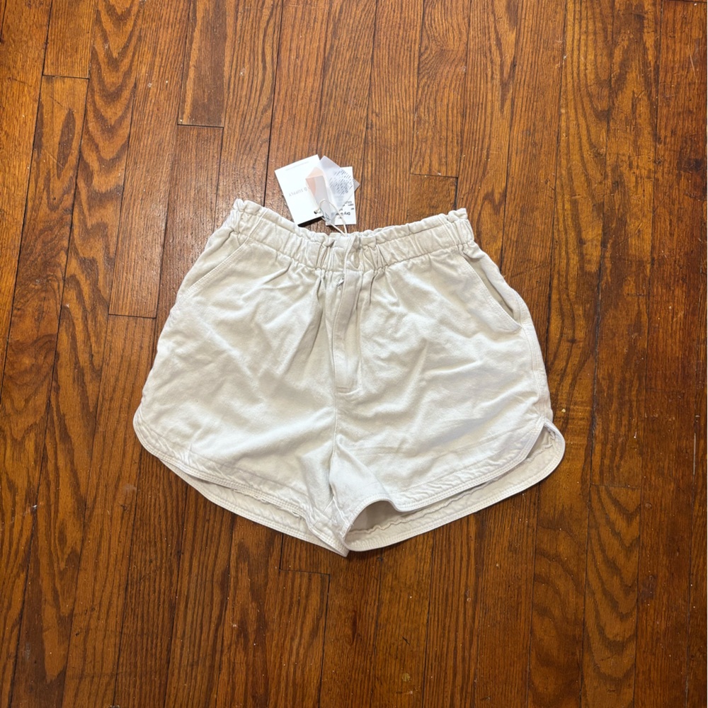 Thread & Supply High Waist Tan Shorts